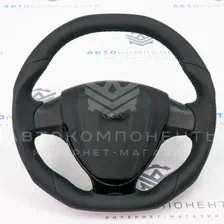 Анатомический руль AMG в стиле Приора 2 (в коже) для ВАЗ 2113, 2114, 2115